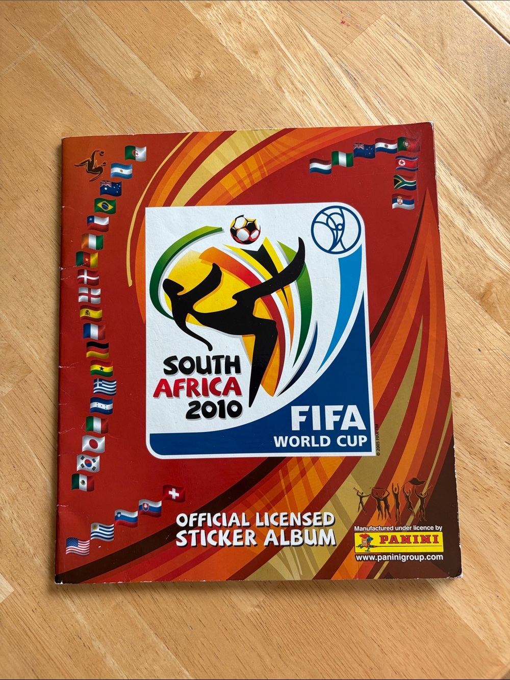 Panini FIFA World Cup 2010 Sticker Album - BLANK